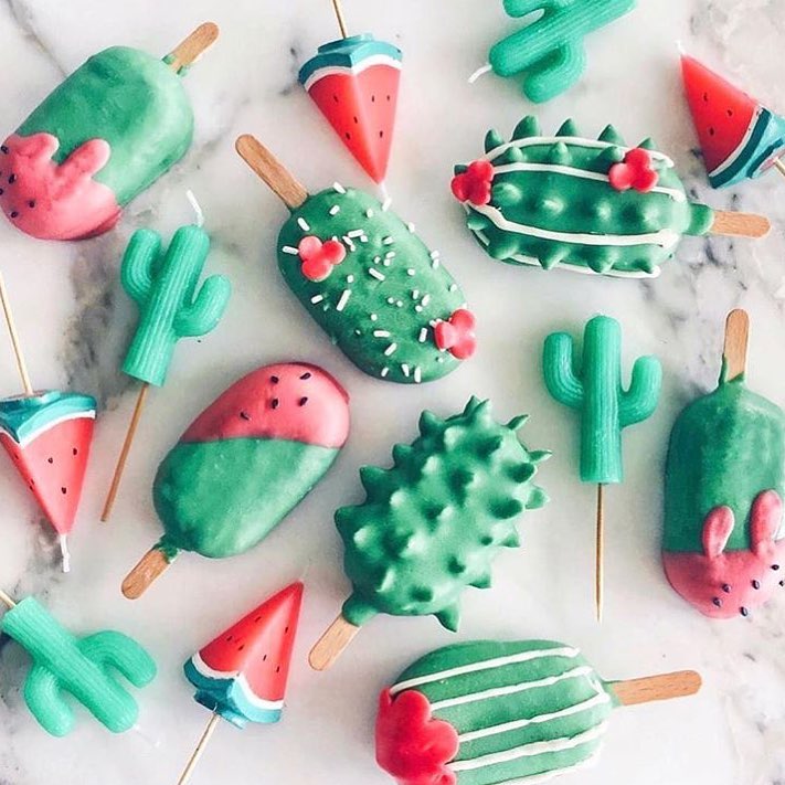 Sweets for my sweet icecream lollipop sweets kidstreat cactus watermelonhellip